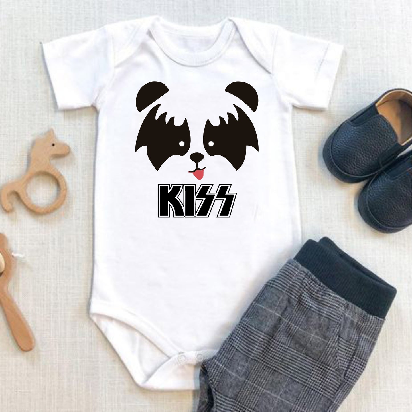 Body Mameluco para bebé niño kiss