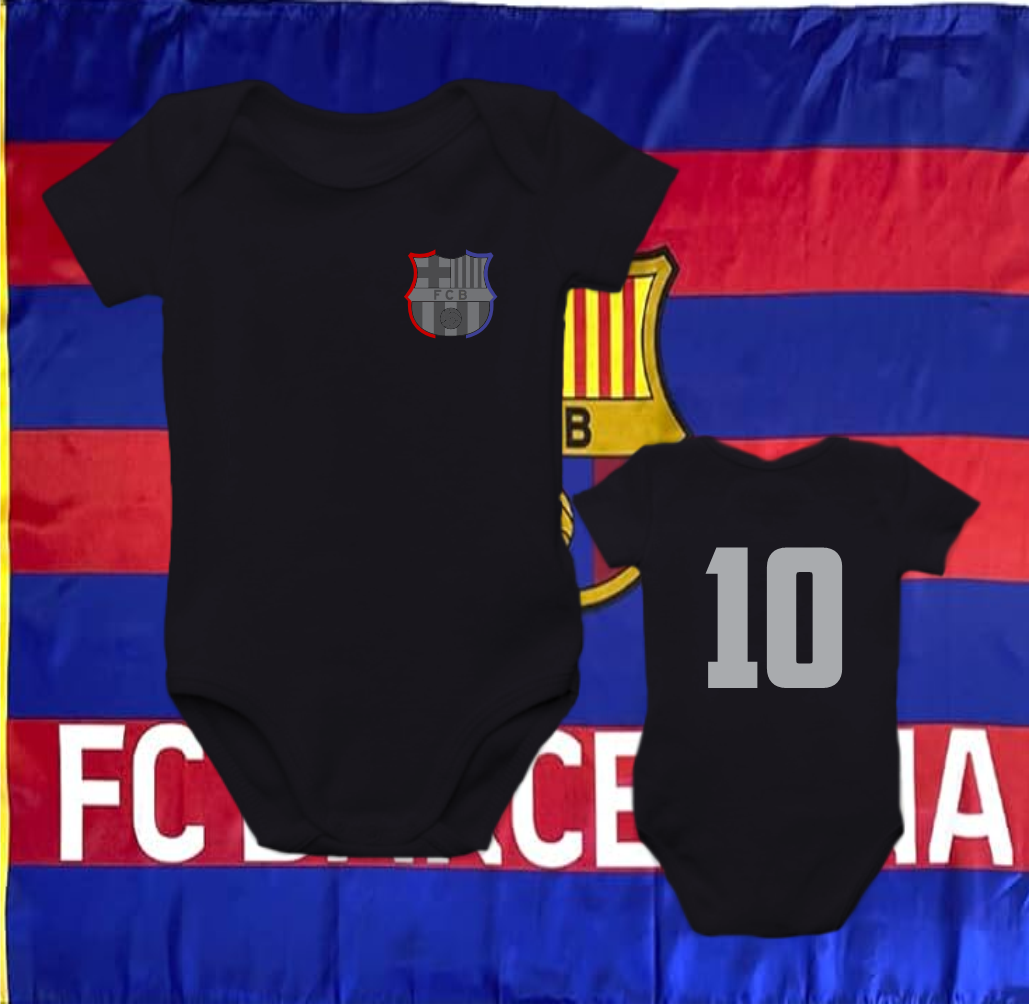 Body Mameluco Bebé equipos de futbol