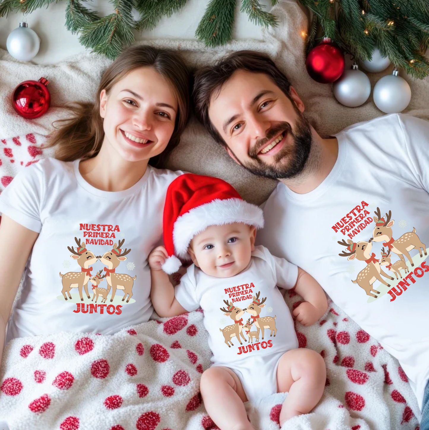 Camisetas familiares navidad