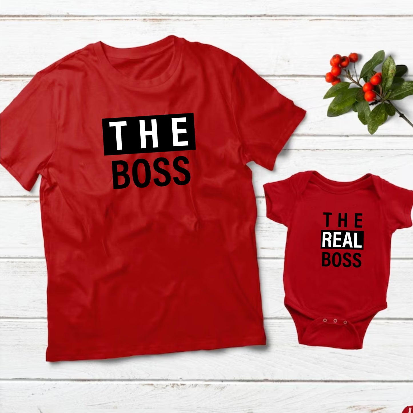 Set Camisetas papás e hijos