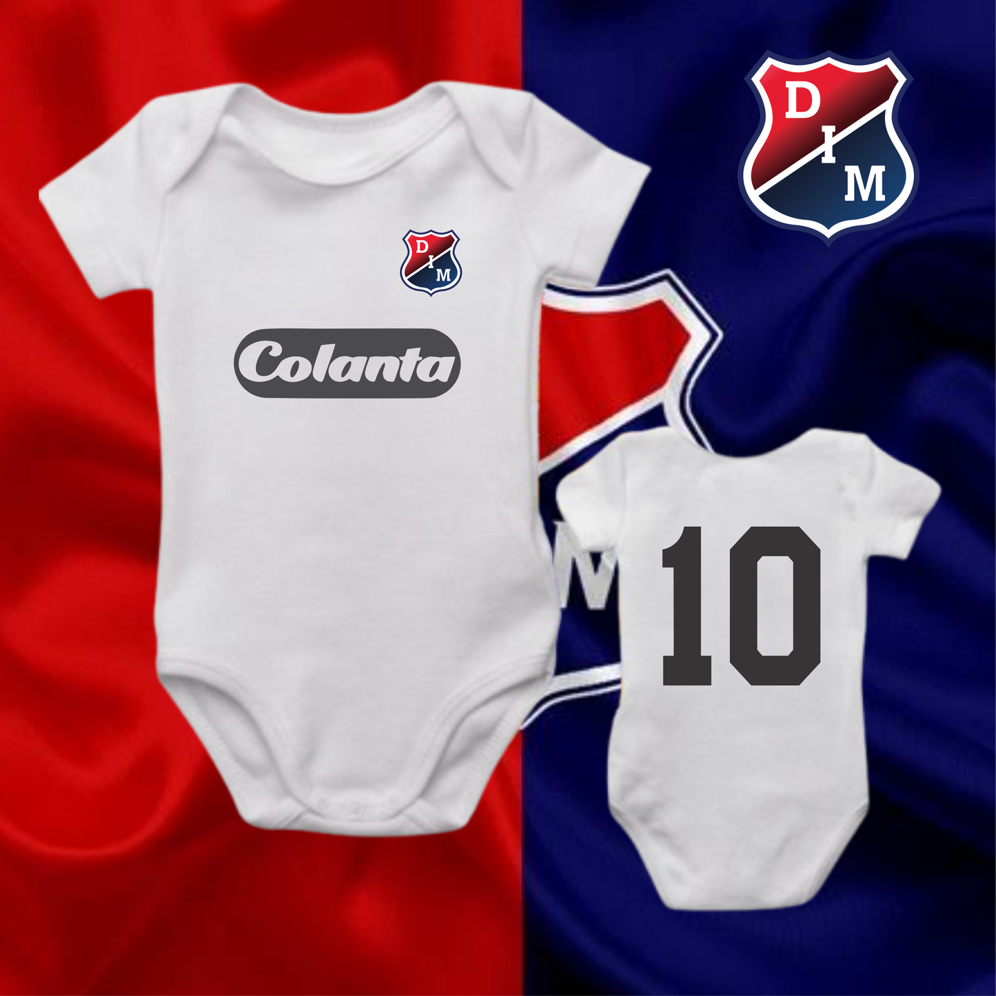 Body Mameluco Bebé equipos de futbol