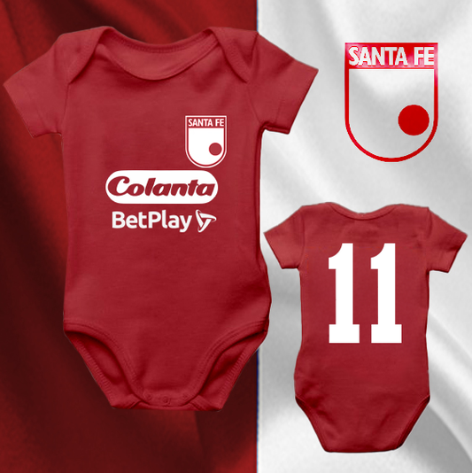 Body Mameluco Bebé equipos de futbol