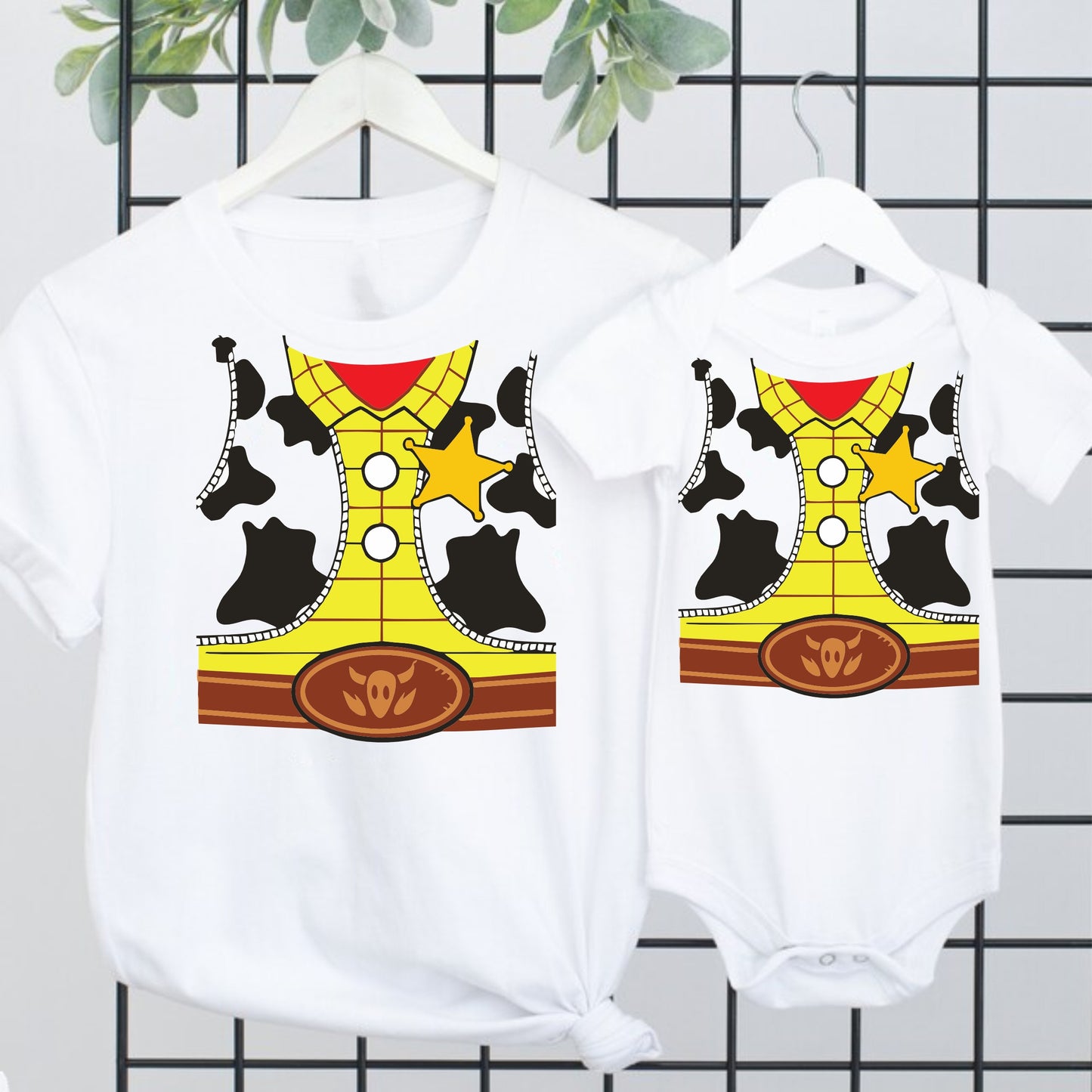 Duo camiseta y mameluco Halloween