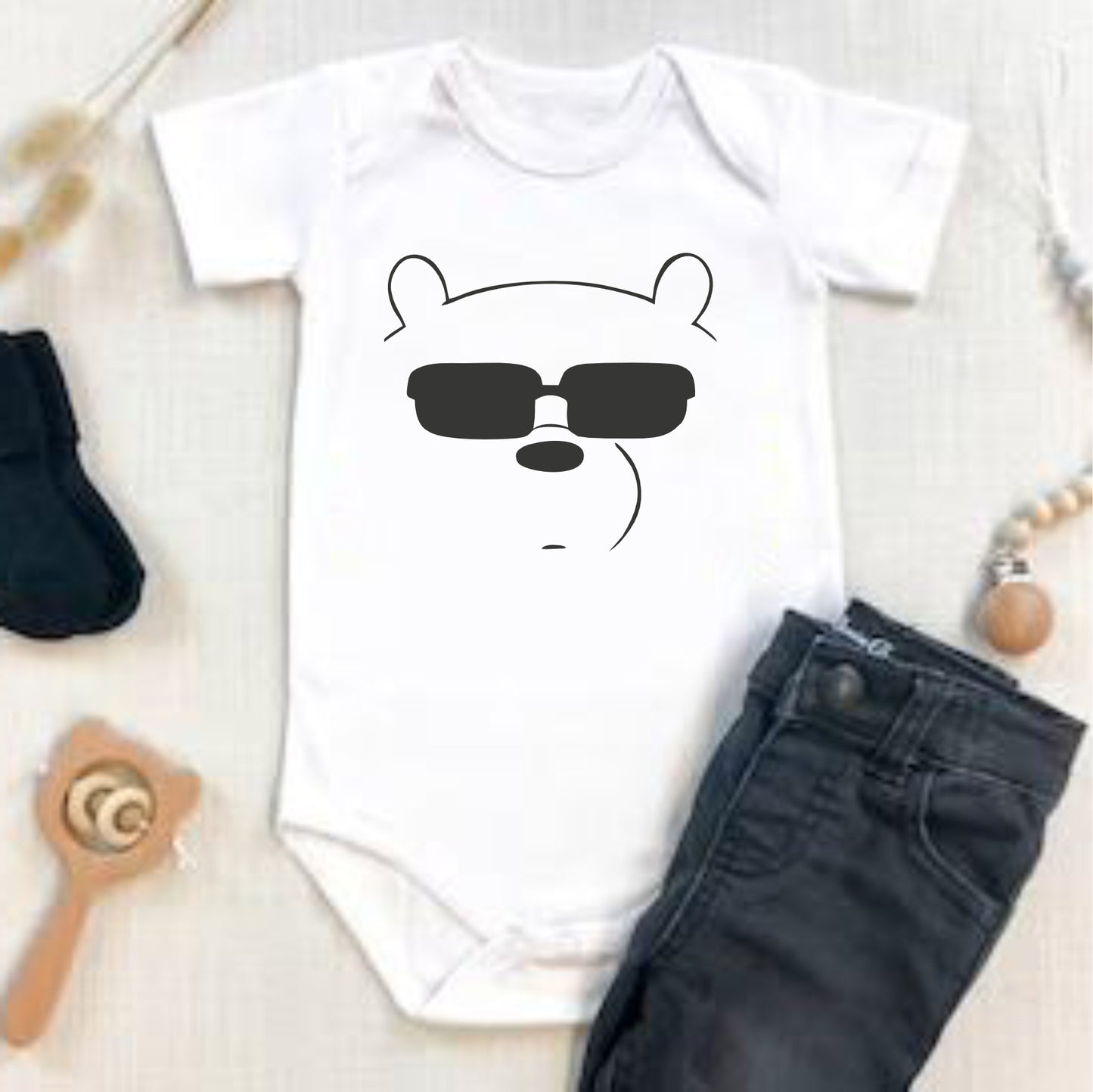 Body Mameluco para bebé niño osos escandalosos polar