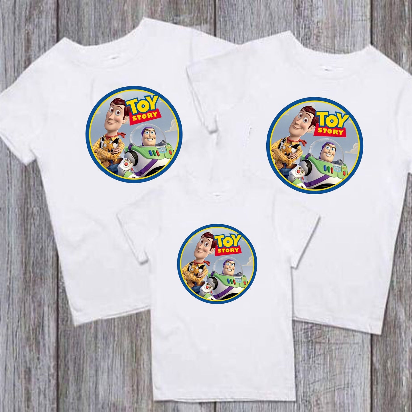 Camisetas familiares Toy Story