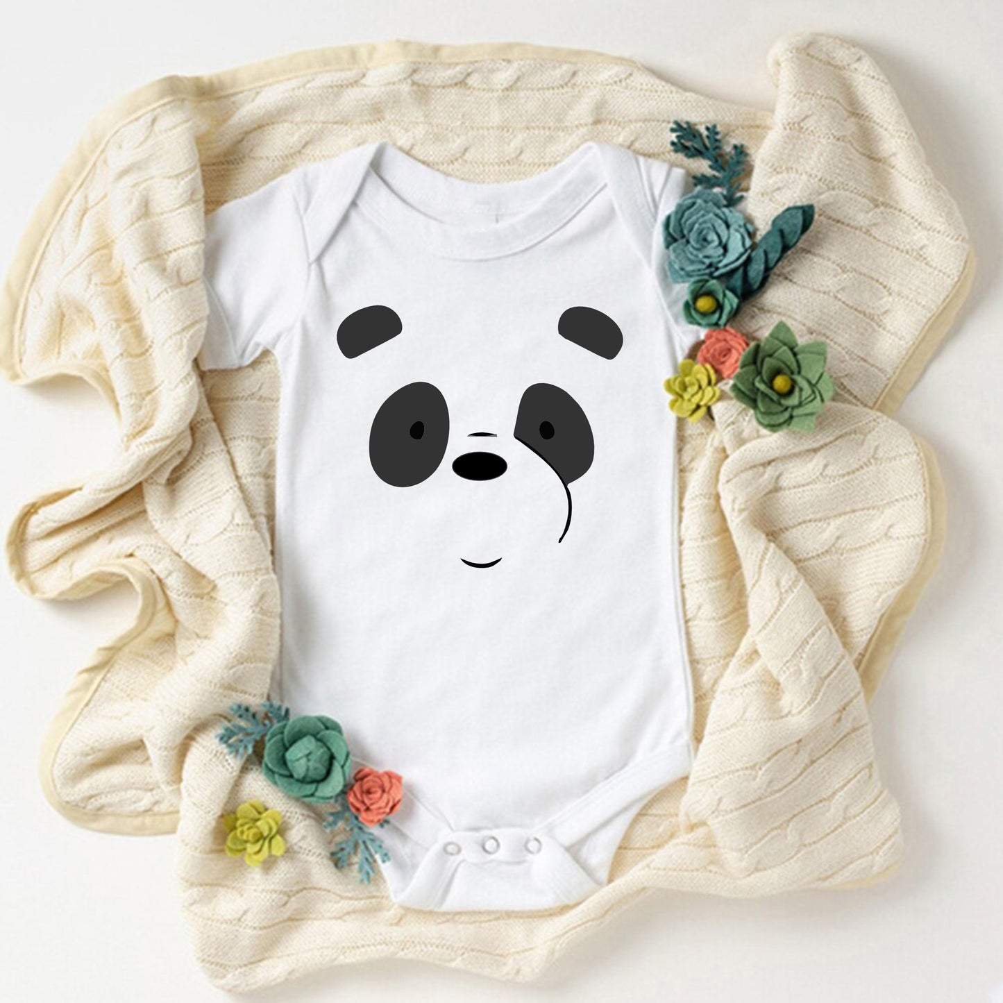 Body Mameluco para bebé niño osos escandalosos panda