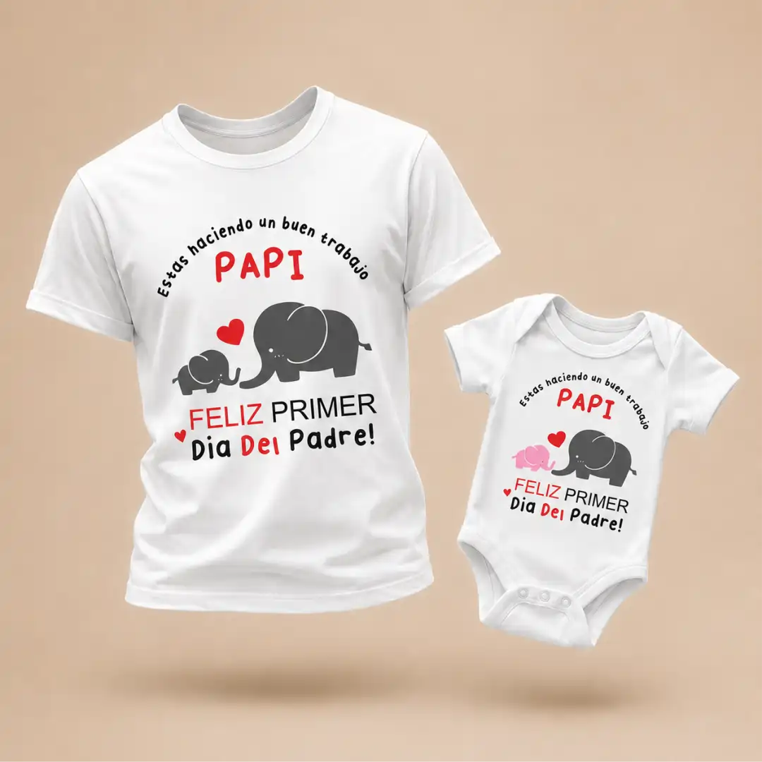 Duo para papá e hijo día del padre