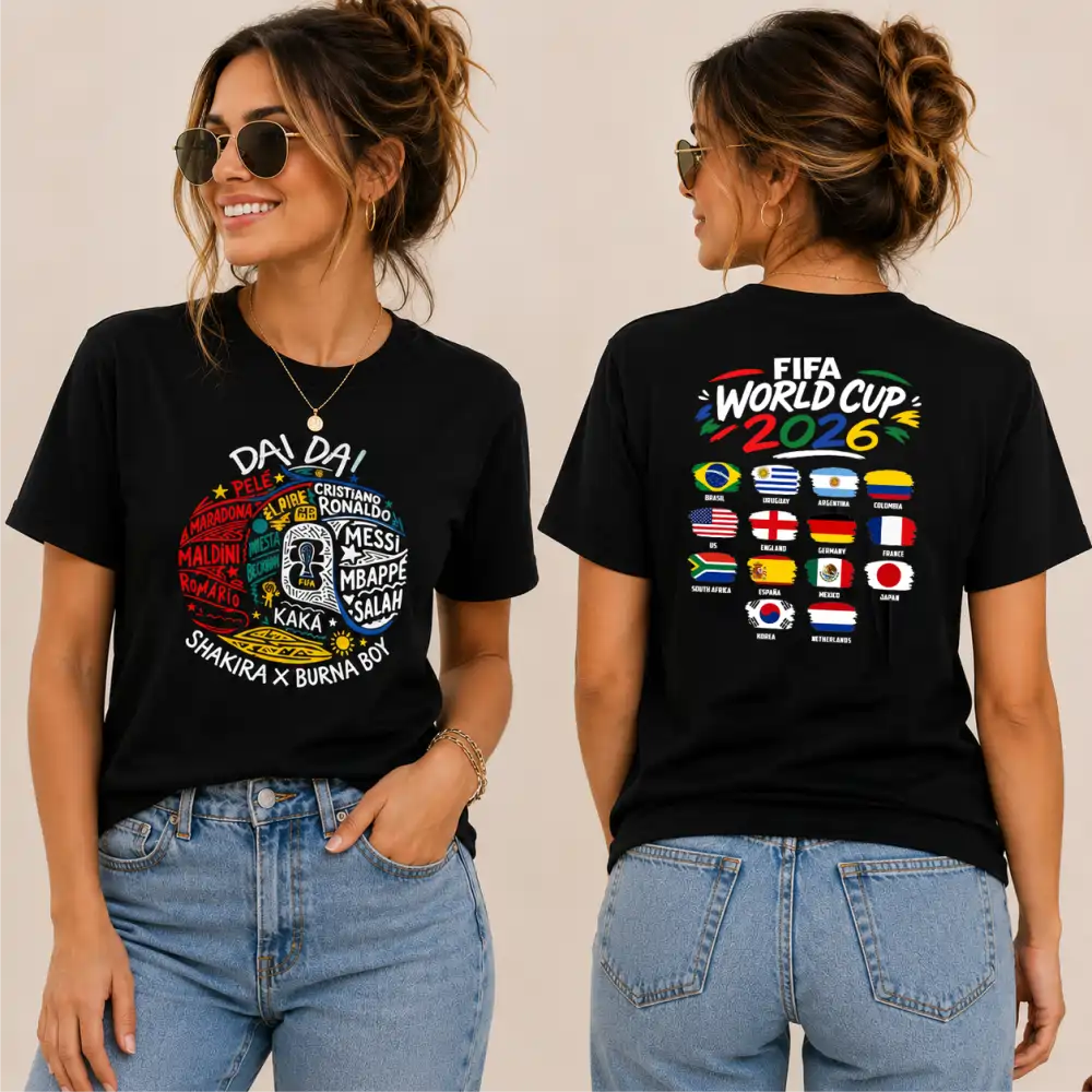 Camiseta mundial Shakira Dai Dai