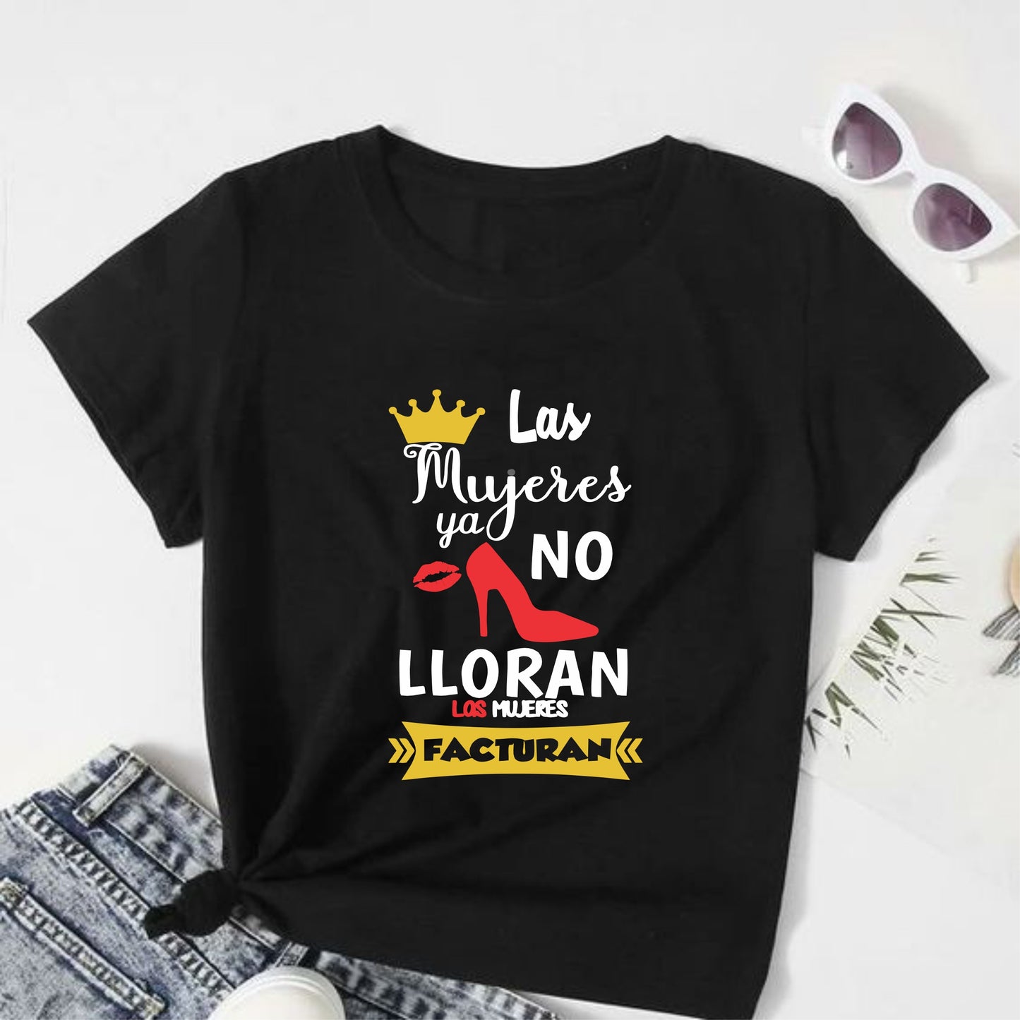 Camiseta Concierto Shakira , las mujeres ya no lloran , las mujeres Facturan