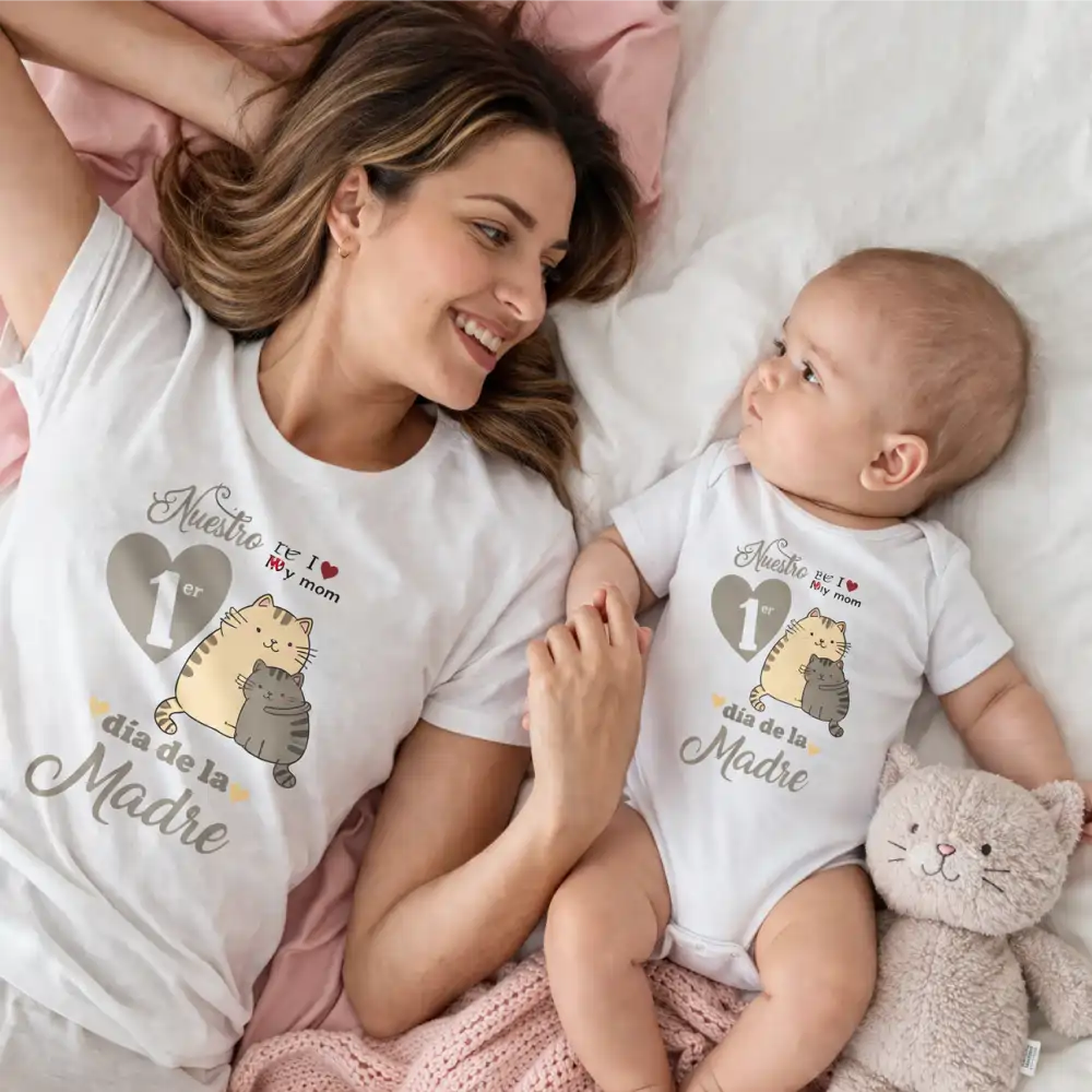 Set Mamá e hijos día de la madre