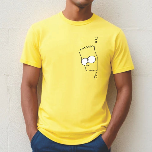 Camiseta para Hombre Bart Simpson