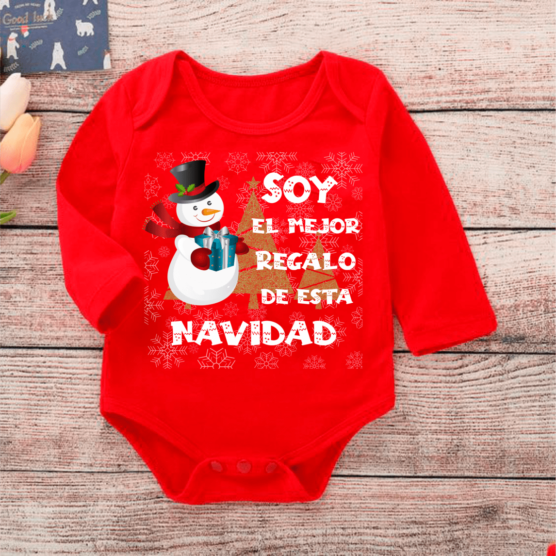 Body Mameluco navideño Mayoristas (Despacho mínimo 6 unidades)