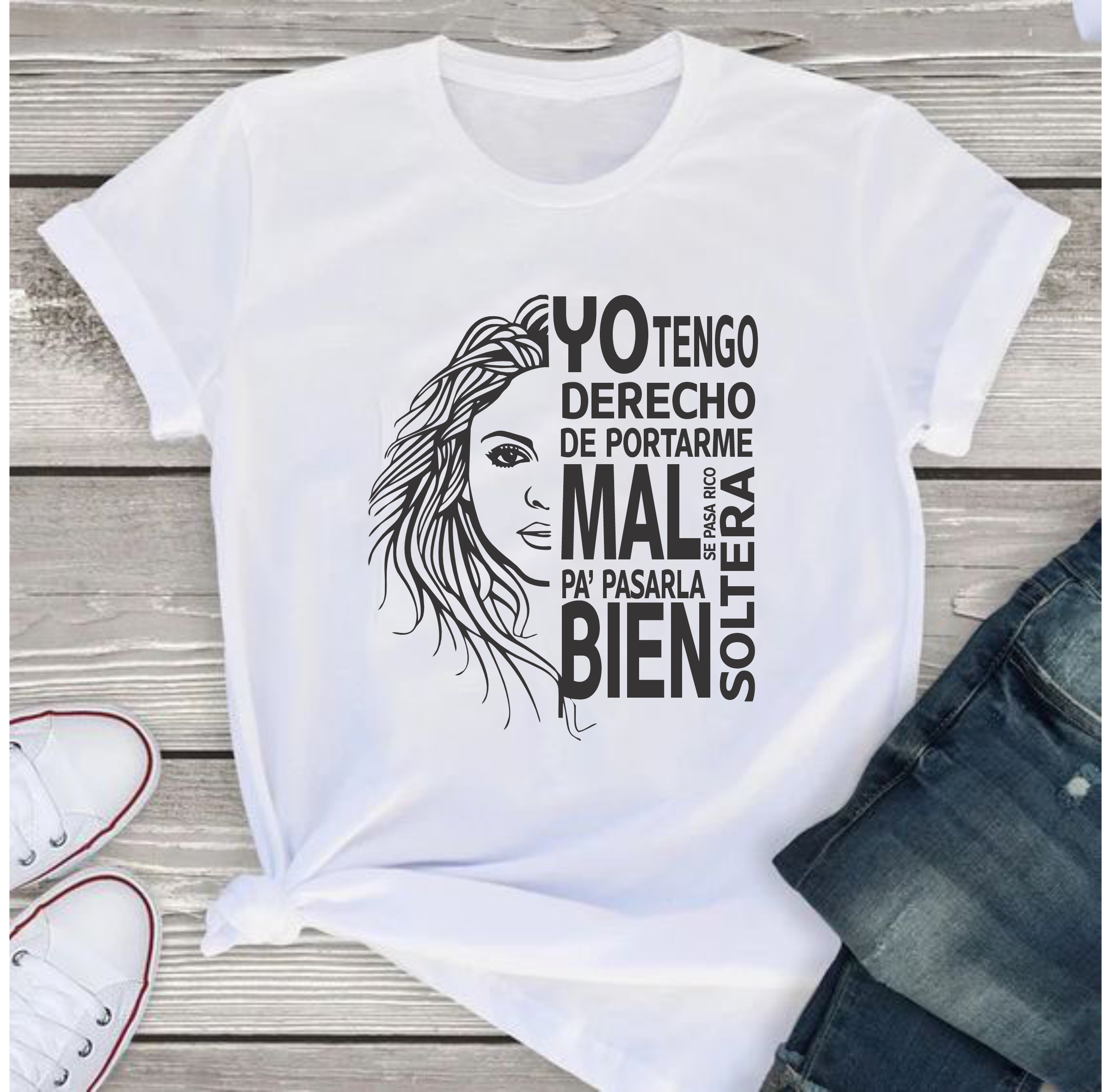 Camiseta Concierto Shakira , las mujeres ya no lloran , las mujeres Facturan
