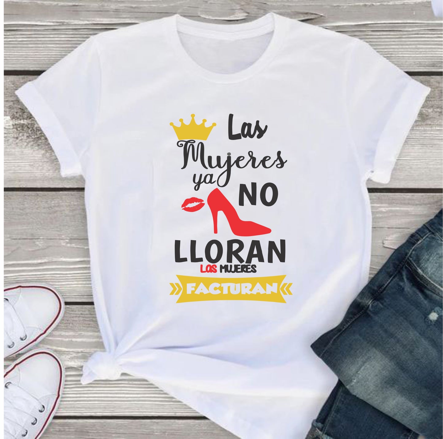 Camiseta Concierto Shakira , las mujeres ya no lloran , las mujeres Facturan