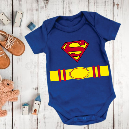 Body Mameluco Bebé Superheroes Halloween