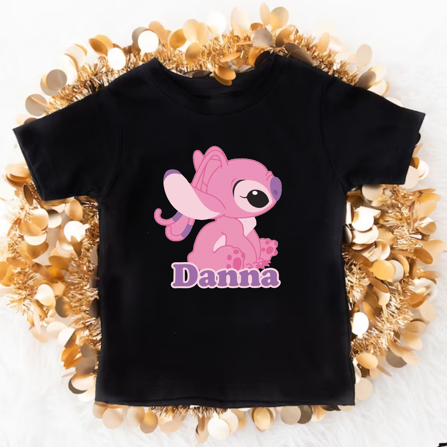 Camiseta para nilña personalizado stich