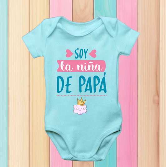 Body Mameluco niña de papá