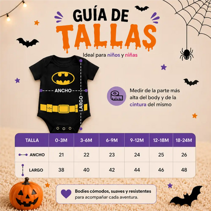 Mameluco Halloween para bebé 🎃
