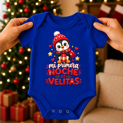 Body Navideño, 100% Algodón, ideal para piel delicada