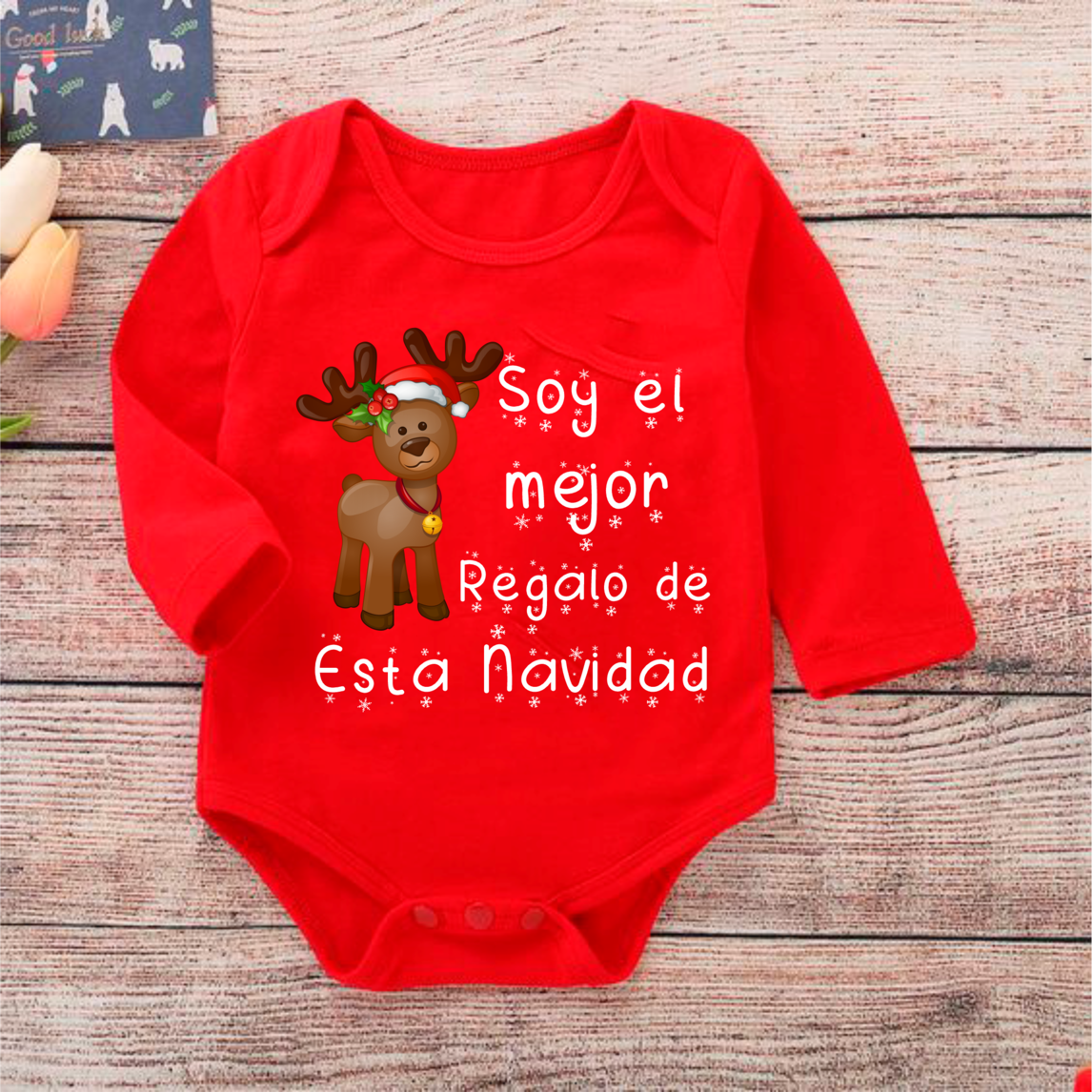 Body Mameluco navideño Mayoristas (Despacho mínimo 6 unidades)