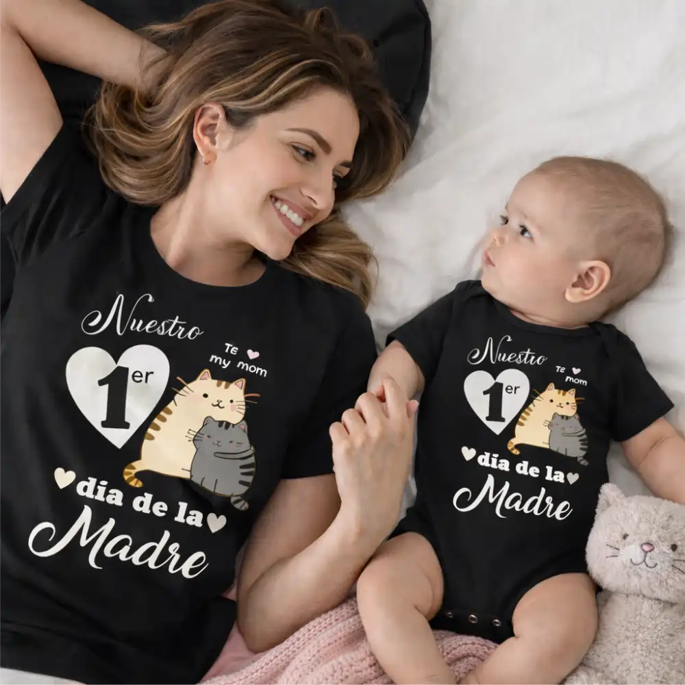Set Mamá e hijos día de la madre