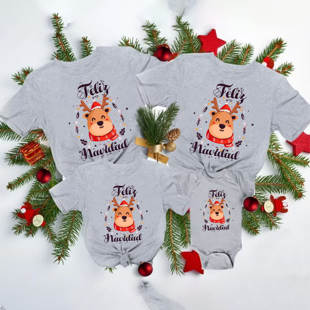 Camisetas para best sale navidad familia