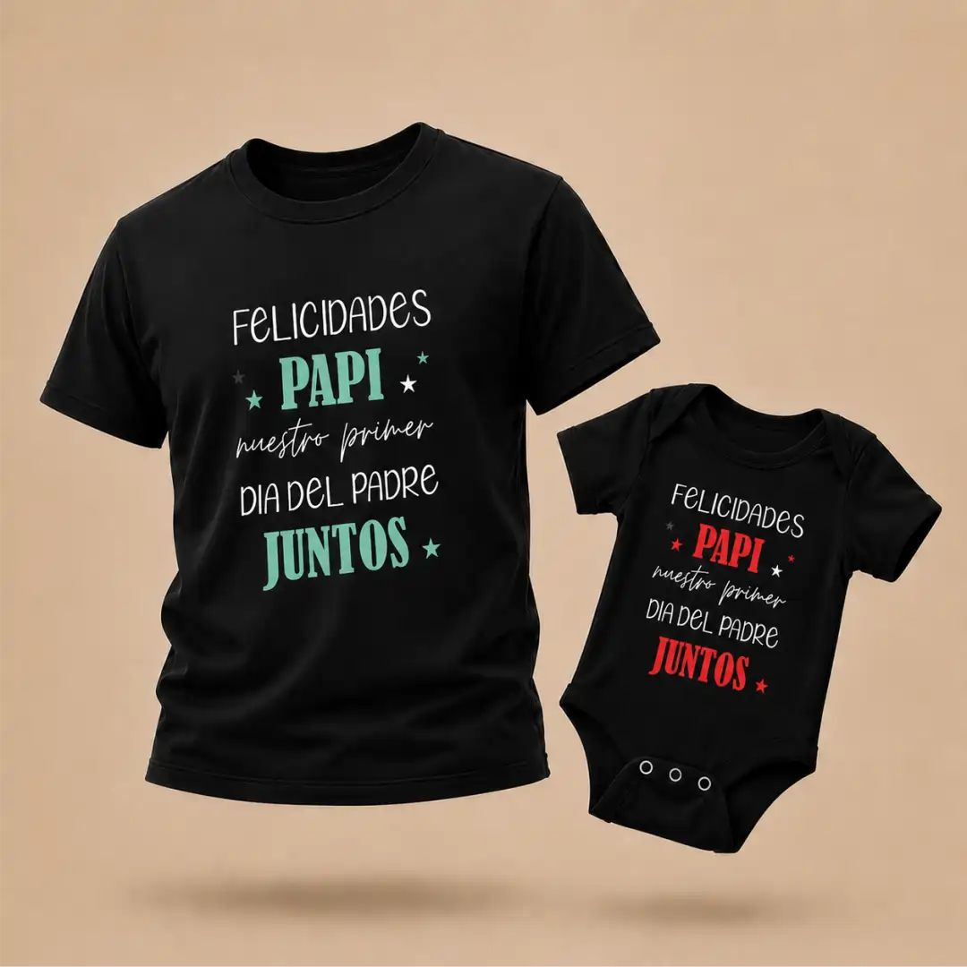 Duo para papá e hijo día del padre