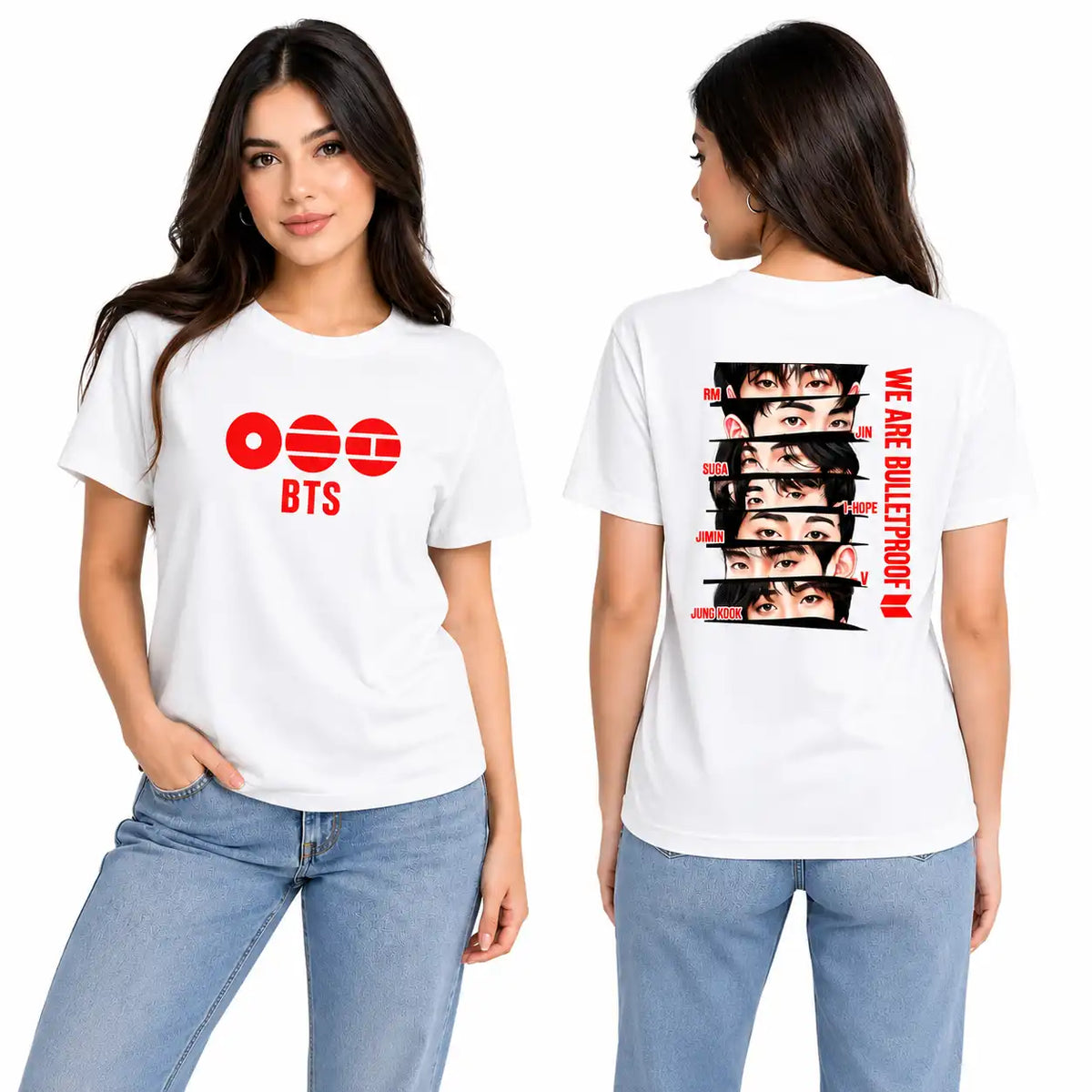 Camiseta BTS World Tour