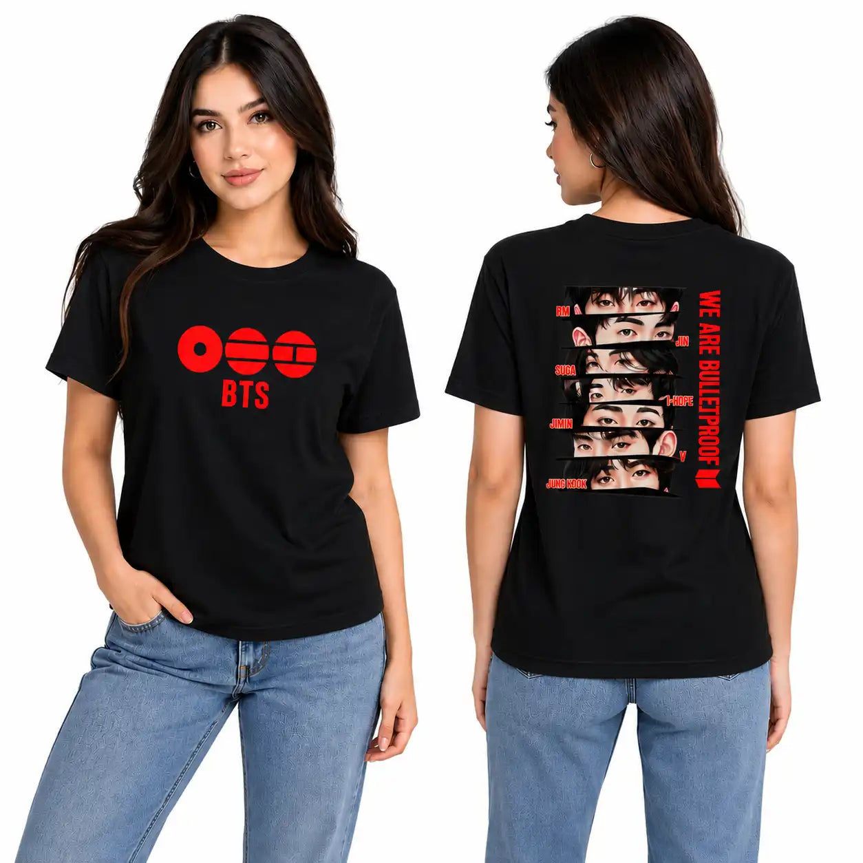Camiseta BTS World Tour