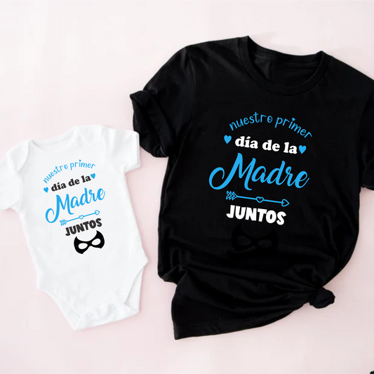 Dúo Mamá e hijos día de la madre