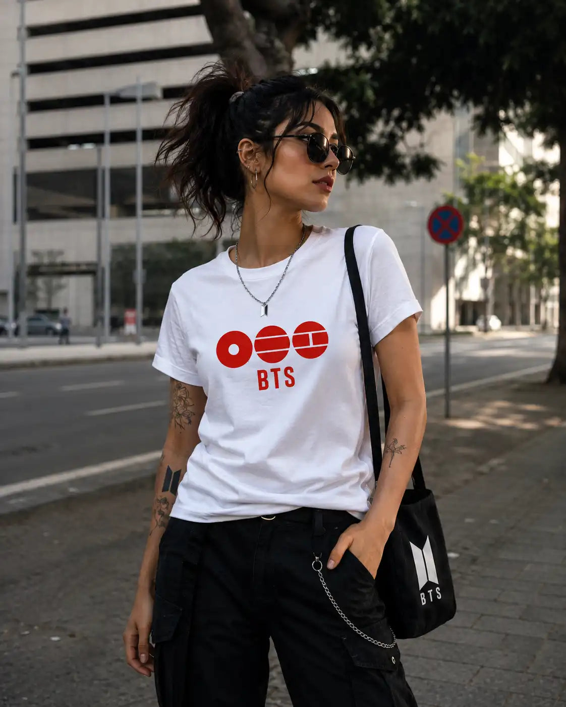 Camiseta BTS World Tour