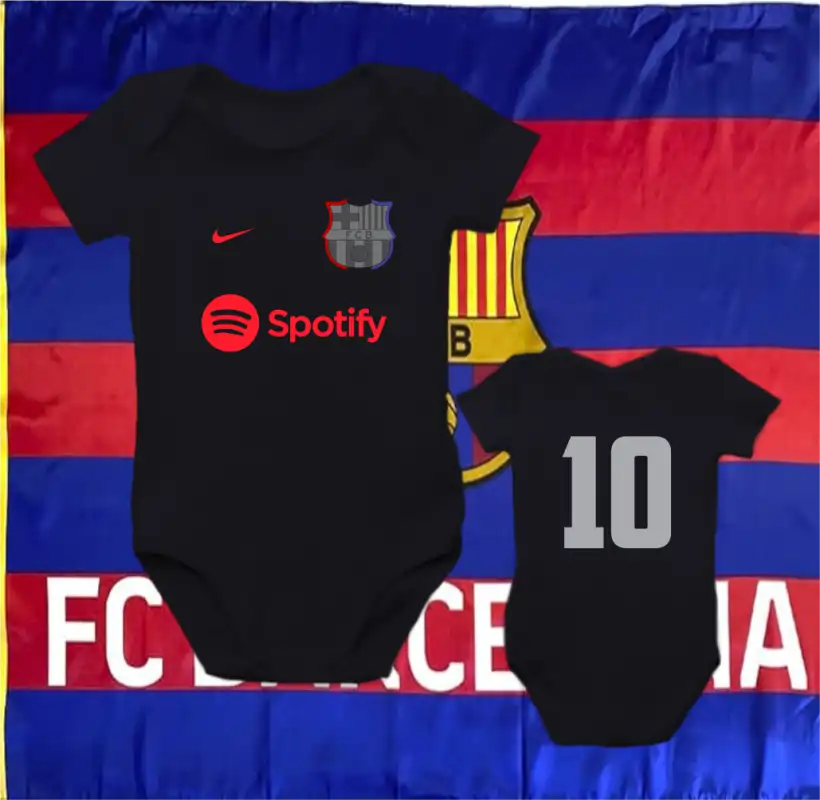 Body Mameluco Bebé equipos de futbol Europeos