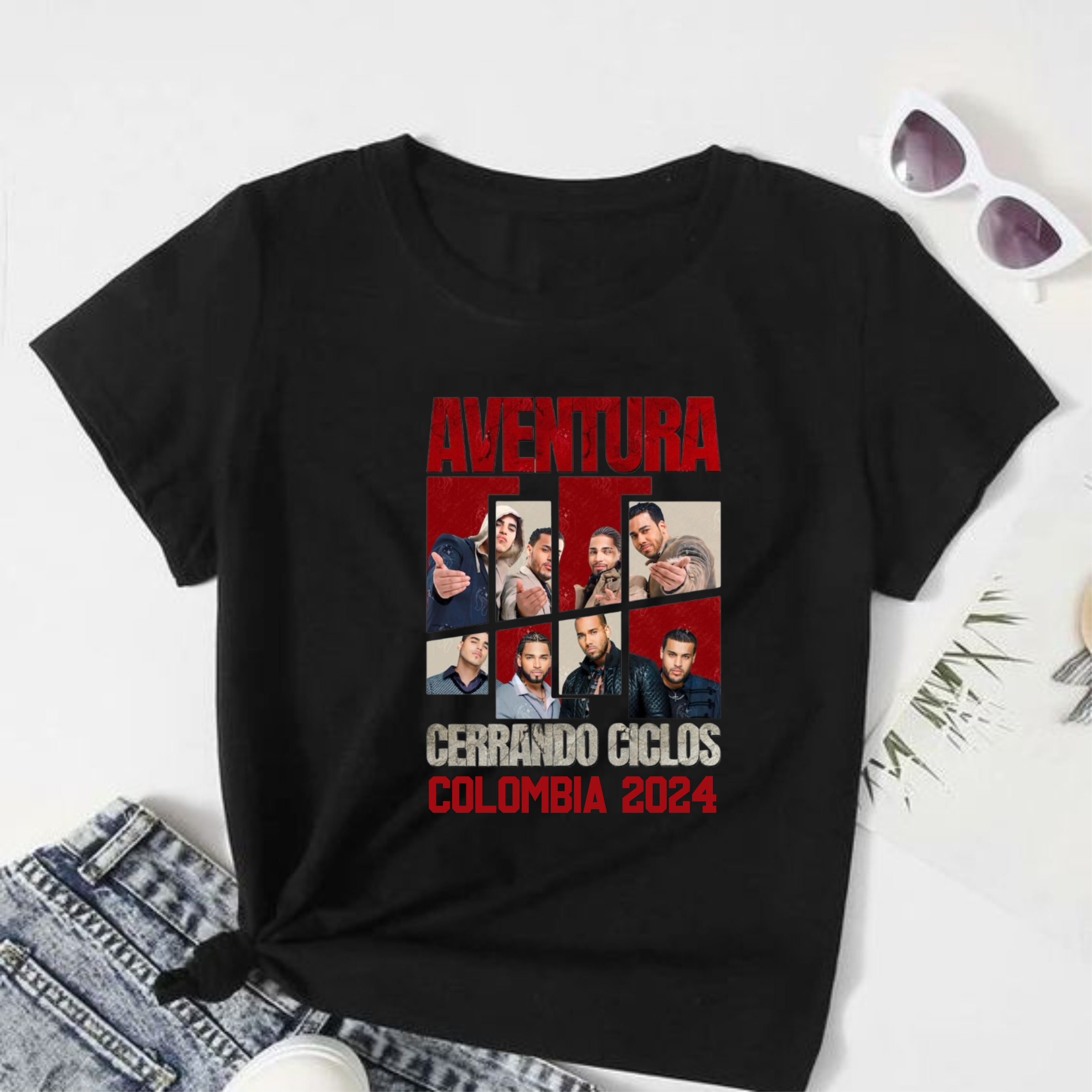 Camiseta Concierto Aventura cerrando ciclos