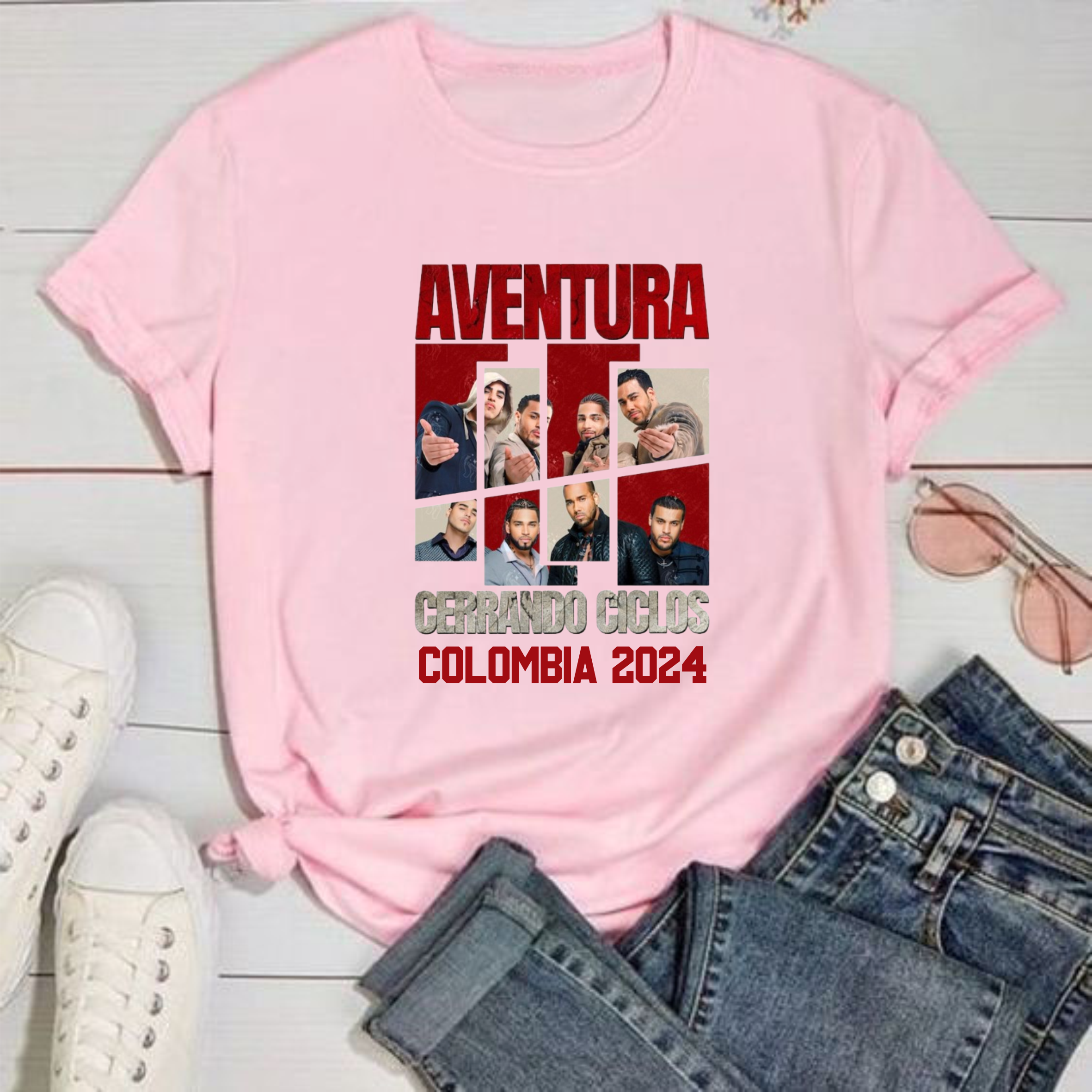 Camiseta Concierto Aventura cerrando ciclos