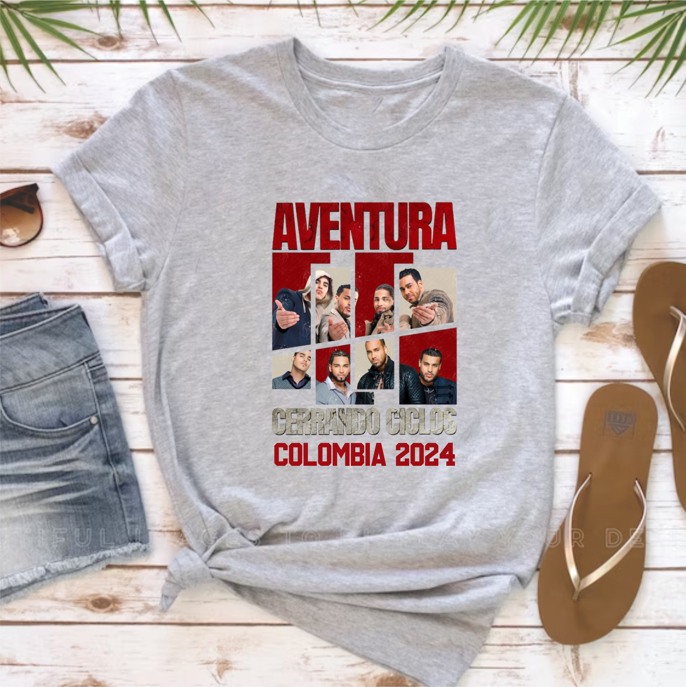 Camiseta Concierto Aventura cerrando ciclos