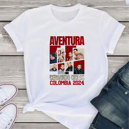 Camiseta Concierto Aventura cerrando ciclos