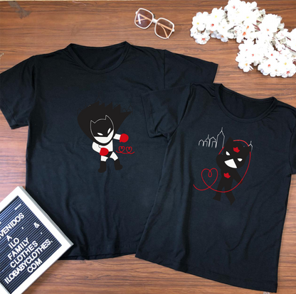 Camiseta para parejas Batman