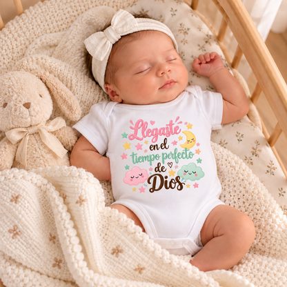 Body Bebé Tiempo Perfecto de Dios