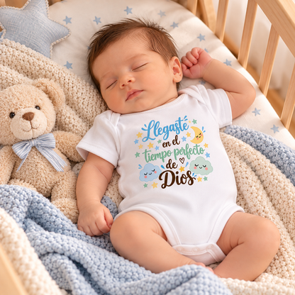 Body Bebé Tiempo Perfecto de Dios