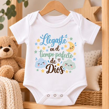Body Bebé Tiempo Perfecto de Dios