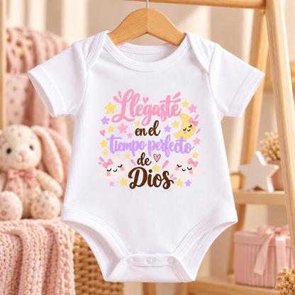 Body Bebé Tiempo Perfecto de Dios