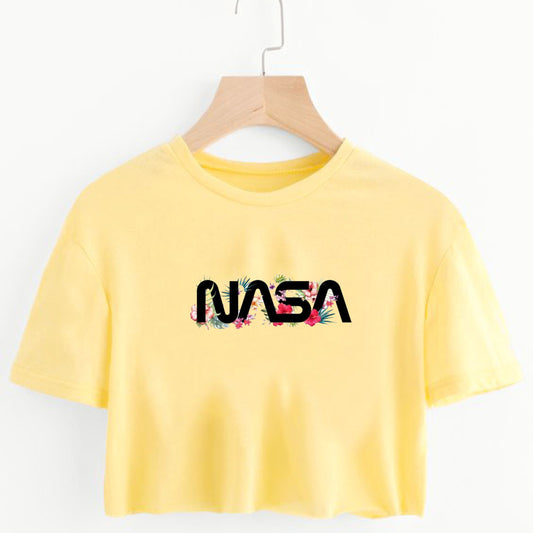 Camiseta corta para mujer Nasa