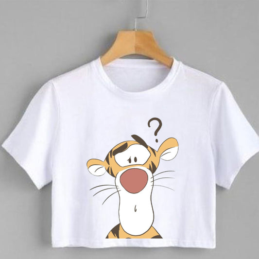 Camiseta corta para mujer Tiger