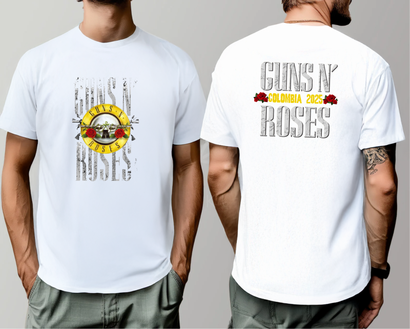 Camiseta Concierto Guns n' roses Colombia