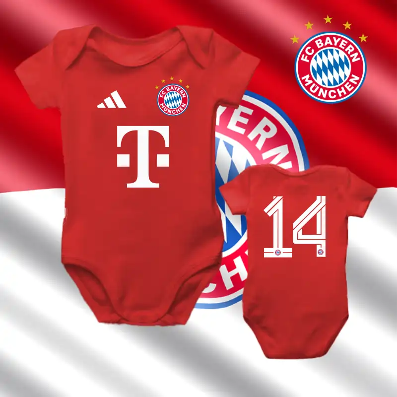 Body Mameluco Bebé equipos de futbol Europeos