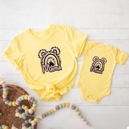 Camisetas Mamá e hija minnie ref 2