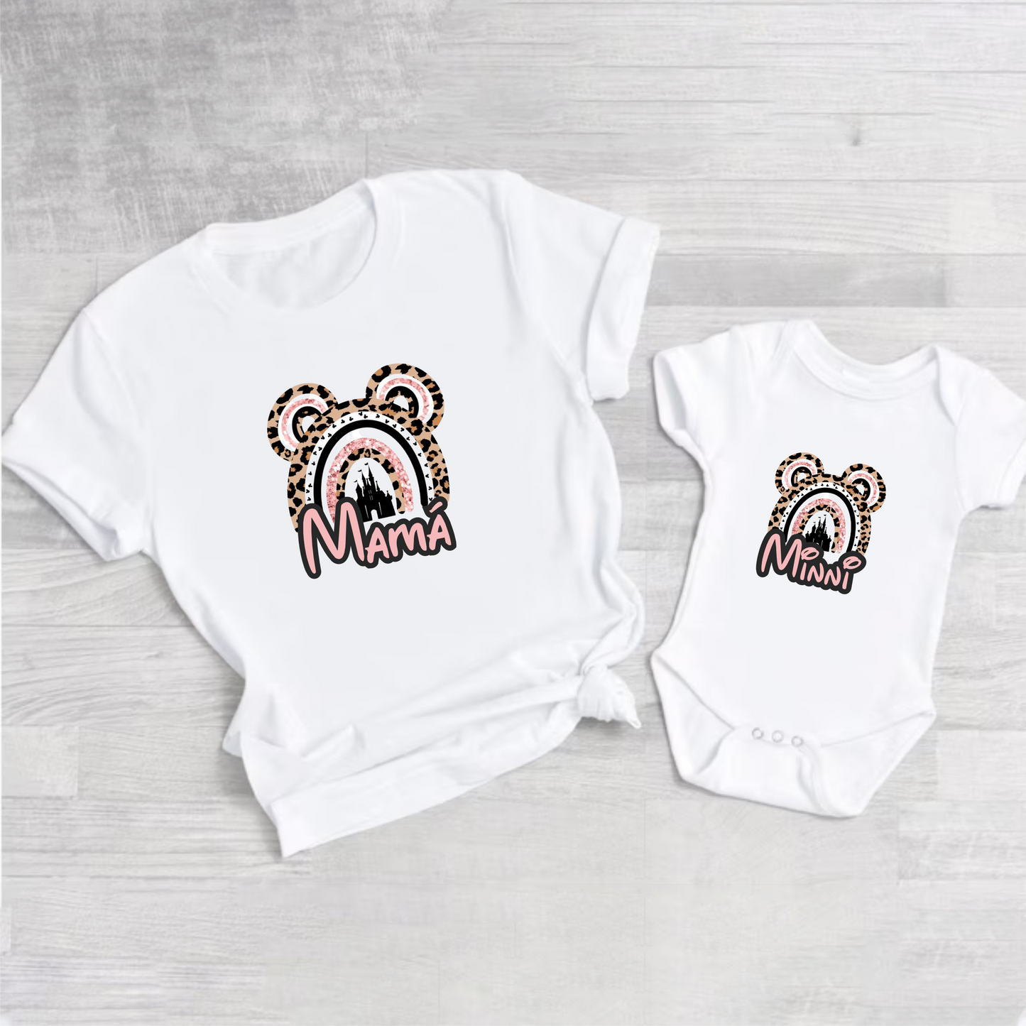 Camisetas Mamá e hija minnie ref 2