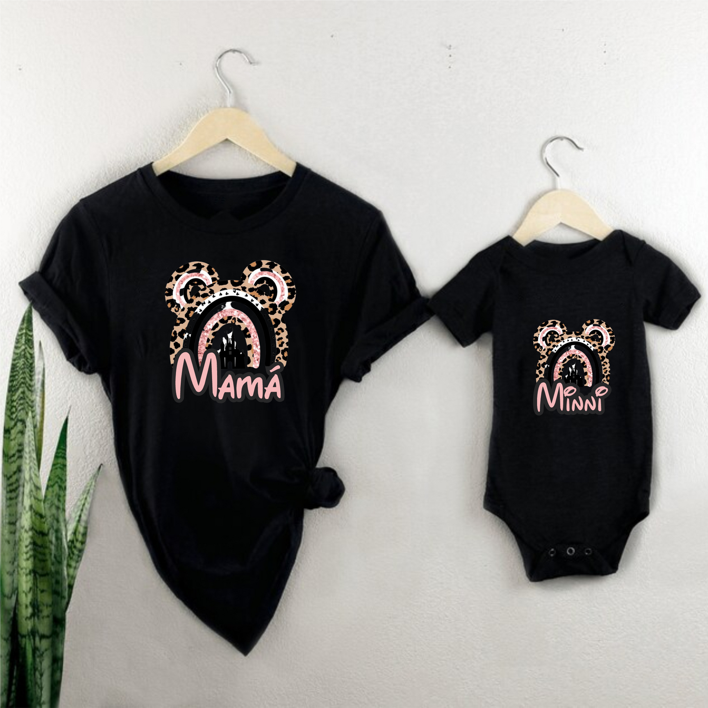 Camisetas Mamá e hija minnie ref 2