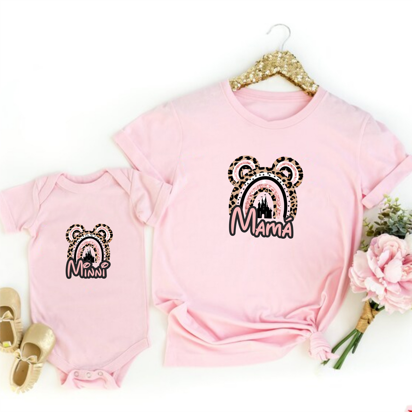 Camisetas Mamá e hija minnie ref 2