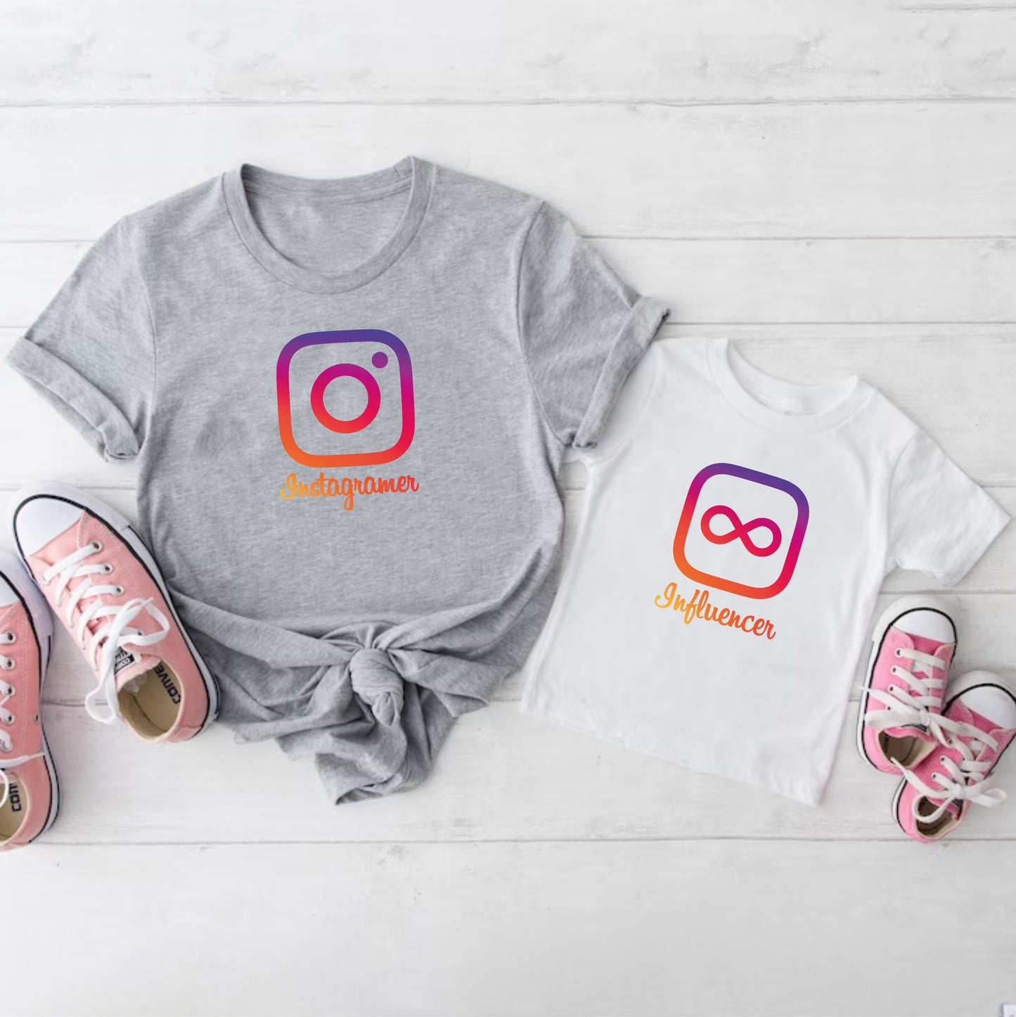 Camisetas Mamá e hija  Mamá influencer